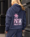 Classic Puff Hoodie in Navy