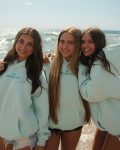Classic Puff Hoodie in Mint Breeze