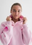 Hawaii Hibiscus Hoodie in Blush