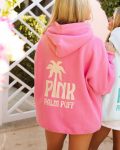 Classic Puff Hoodie in Raspberry