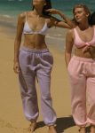 Puff Sweatpants in Lilac