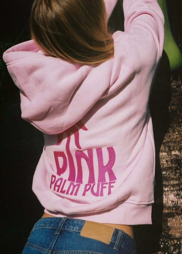Classic Puff Hoodie in Blush
