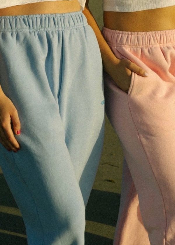 Puff Sweatpants in Blue