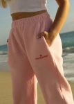 Puff Sweatpants in Pink